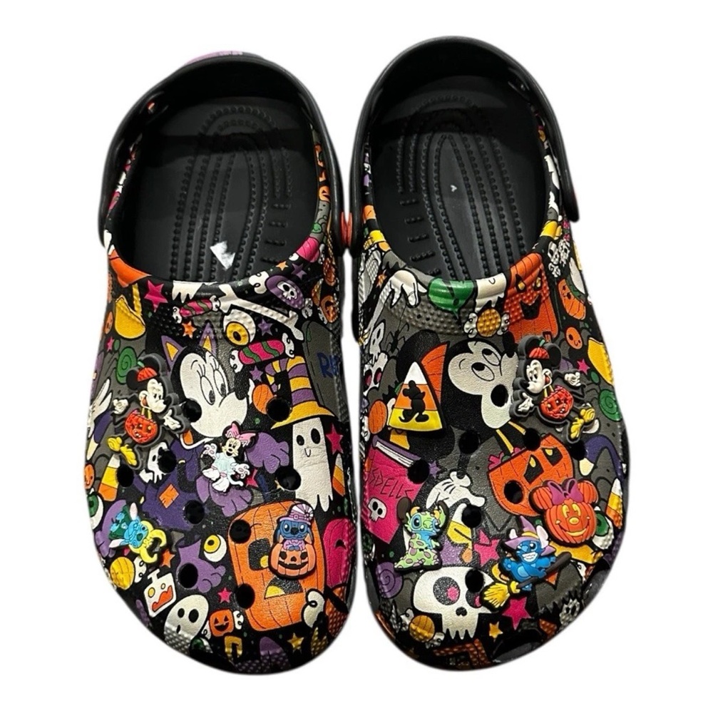 Disney Parks MICKEY & MINNIE Halloween ADULT CROCS M9/W11 men’s Halloween 2022 - Picture 11 of 11
